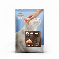 Виннер (Winner) сухой корм для пожилых кошек курица 2 кг