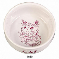 TRIXIE 0,3 л 11 см миска для кошки фарфоровая 1х6