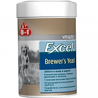 8 IN 1 Excel Brewer’s Yeast 140 таб комплексная добавка для собак и кошек с пивными дрожжами