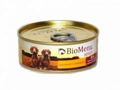 Biomenu (био меню) adult консервы для собак цыпленок с ананасами 95%-мясо 100 г