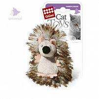GiGwi (Гигви) игрушка для кошек Ёжик с погремушкой