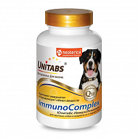 Unitabs ImmunoComplex витамины Юнитабс для крупных собак 100 таб.