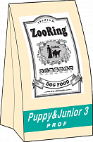 ZooRing puppy&junior 26/15 сухой корм для щенков мясо молодых бычков и рис 20 кг