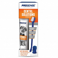 8in1 PRO-SENSE DENTAL SOLUTIONS 3 в 1 набор для собак по уходу за зубами