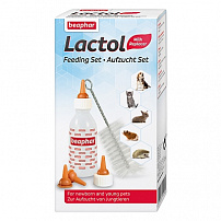 BEAPHAR Lactol набор для вскармливания новорожденных, подрастающих и больных животных 1х6