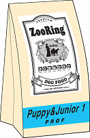 ZooRing puppy&junior 28/16 сухой корм для щенков всех пород с пробиотиками лосось и рис 20 кг