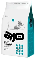 AJO Dog Mini Adult 8 кг сухой  корм для взрослых собак малых пород курица с гречкой