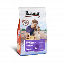 Karmy стартер сухой корм для щенков, беременных и кормящих сук индейка 2 кг