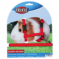 Trixie (Трикси) шлейка для Морской свинки с поводком 21-35 см*10 мм*1,2 м