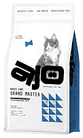 AJO Cat Grand Master 1,5 кг сухой полнорационный корм для профилактики мочекаменной болезни для кошек старшего возраста с курицей 