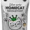 HOMECAT SILVER SERIES 15 л 3 кг древесный наполнитель премиум  для кошачьих туалетов 