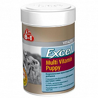 8 IN 1 Excel Multi Vit - Puppy 100 таб комплексная мультивитаминная добавка для щенков