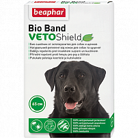 BEAPHAR Bio Band Veto Shield 65 см ошейник для собак и щенков с 2 месяцев от блох на натуральных маслах на 4 месяца,зеленый 1х12