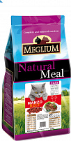 MEGLIUM ADULT 3 кг корм для кошек говядина