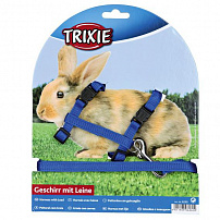 Trixie (Трикси) шлейка для Кролика с поводком 25-44 см*10 мм*1,2 м