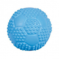 Trixie (Трикси) игрушка для собак "Мяч футбольный", натуральная резина 5,5 см
