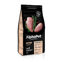 ALPHAPET SUPERPREMIUM 3 кг сухой корм для котят, беременных и кормящих кошек с цыпленком 