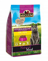 MEGLIUM NEUTERED 1,5 кг корм для стерилизованных кошек курица, рыба