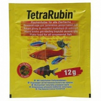 Tetra rubin корм для усиления естественной окраски рыб 12 г