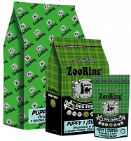 ZooRing Puppy 1 Starter Индейка и рис 10 кг корм без пшеницы для щенков всех пород с 3-х недель до 4 месяцев