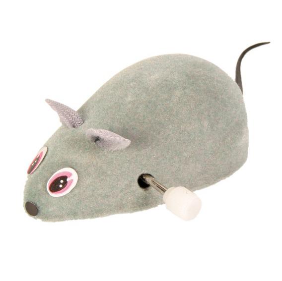 Trixie (Трикси) игрушка для кошек "Мышь заводная" 7 см
