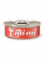 Ми-Ми (Mi-Mi) консервы для кошек и котят кусочки тунца с лососем в желе 80 г