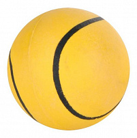 Trixie (Трикси) игрушка для собак "Мяч футбольный", мягкая резина 9 см