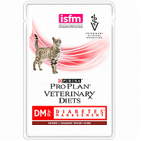 Purina Pro Plan Veterinary Diets DM консервы для кошек при диабете говядина 85х25шт