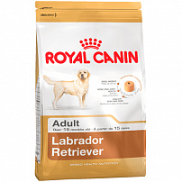 ROYAL CANIN LABRADOR RETRIEVER ADULT 3 кг корм для Лабрадоров старше 15 месяцев 1х4