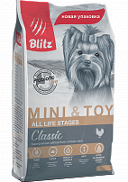 Блитз (Blitz) adult dog mini & toy breeds для собак мелких и миниатюрных пород 2 кг