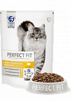 Перфикт Фит (Perfect fit) сухой корм для чувствительных кошек с индейкой 2,5 кг