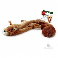 GiGwi (Гигви) игрушка для собак белка с пищалкой