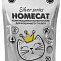 HOMECAT SILVER SERIES 20 л 5 кг комкующийся наполнитель премиум  для кошачьих туалетов