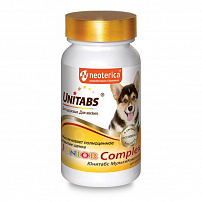 Unitabs JuniorComplex c B9 витамины для щенков Юнитабс 100 таб.