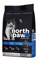North Paw grain free mature/weight health cat беззерновой сухой корм для пожилых и малоактивных кошек 2,25 кг North Paw grain free mature/weight health cat беззерновой сухой корм для пожилых и малоактивных кошек 2,25 кг