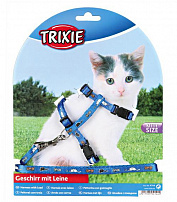 Trixie (Трикси) шлейка для КОТЯТ нейлон 21-32 см*8 мм