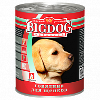 Корм для щенков Зоогурман Big Dog 9 шт по 850 г