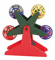 Trixie (Трикси) игрушка для птиц Карусель с шариками 4 см