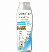 ANIMAL PLAY Укрепляющий 250 мл шампунь для короткошерстных собак с аллантоином и витаминами