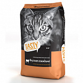 TASTY сухой корм для кошек с говядиной 10 кг