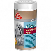 8 IN 1 Excel Multi Vit - Adult 70 таб комплексная мультивитаминная добавка для взрослых собак
