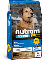 Корм Nutram DOG S6 Adult Dog 11.4кг для собак взрослых Корм Nutram DOG S6 Adult Dog 11.4кг для собак взрослых