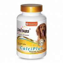 Unitabs CalciPlus витамины Юнитабс для собак с кальцием, фосфором и витамином Д 100 таб.