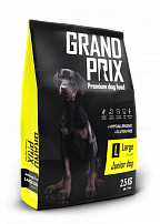GRAND PRIX Large Junior 2,5 кг сухой корм для щенков собак крупных пород с курицей