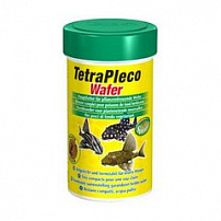 Tetra pleco wafer корм для травоядных сомиков 100 мл