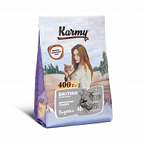 Karmy киттен британская короткошерстная сухой корм для котят, беременных и кормящих кошек 400 г