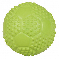 Trixie (Трикси) игрушка для собак "Мяч футбольный", натуральная резина 7 см