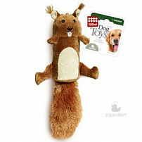 GiGwi (Гигви) игрушка для собак белка с большой пищалкой