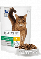 Перфикт Фит (Perfect fit) сухой корм для кастрированных котов и стерилизованных кошек с курицей 2,5 кг