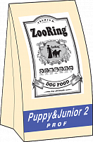 ZooRing puppy&junior 28/16 сухой корм для щенков всех пород с глюкозамином и хондроитином лосось и рис 20 кг